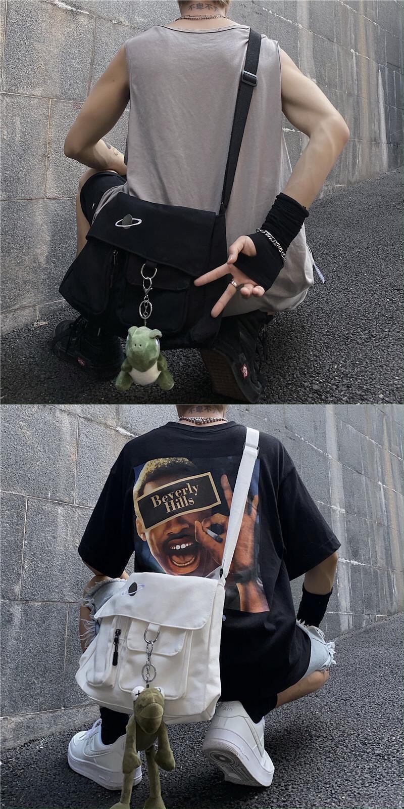 blackup ショルダーバック♡Mmlg Tシャツ ショルダーバッグ HOOK -original- ポップマーガレット総柄ミニ