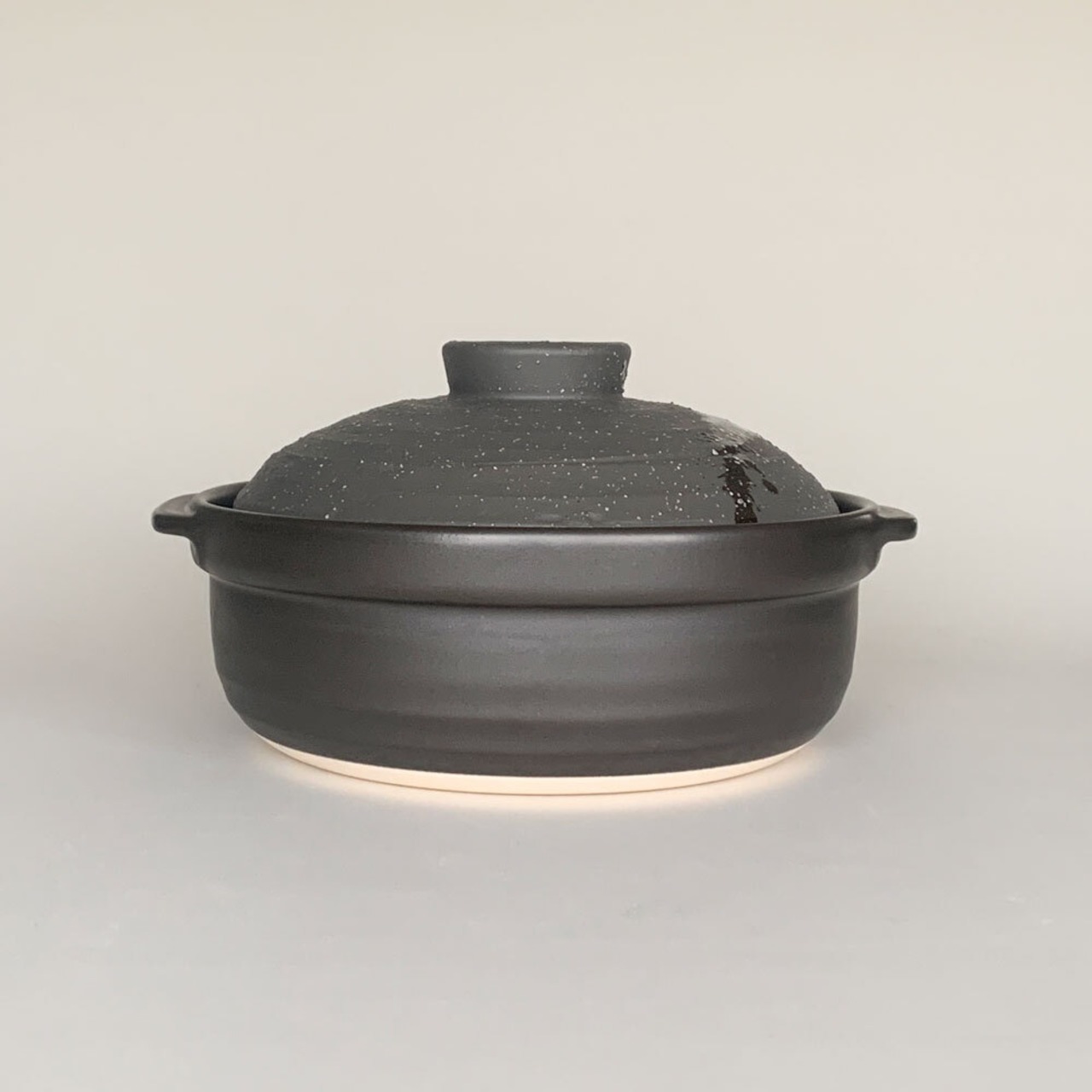 土鍋 10号 5～6人用 彗星 石目 直火専用 日本製 美濃焼