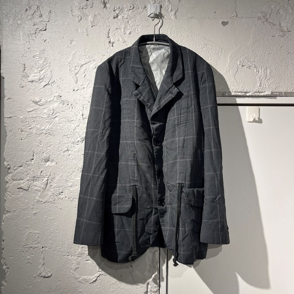 sacai サカイ 26SS Suiting x Nylon Twill Jacket ドッキング