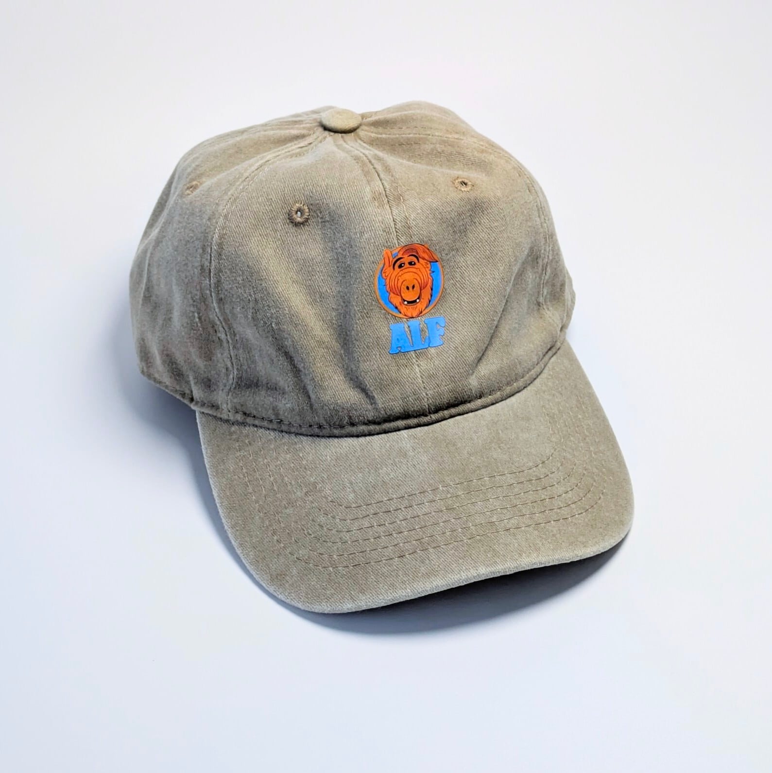 【 ALF（ アルフ ） 】 6パネルCAP / ベースボールキャップ / ウォッシュ加工 / ピグメント加工 〚アメリカン雑貨 アメトイ〛