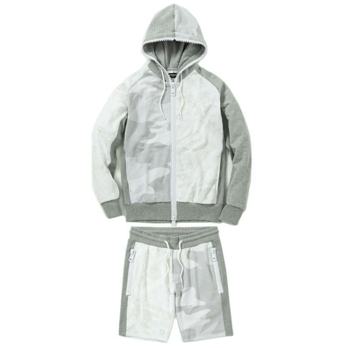 1PIU1UGUALE3 RELAX ダウン コンビネーション パンツ 中綿