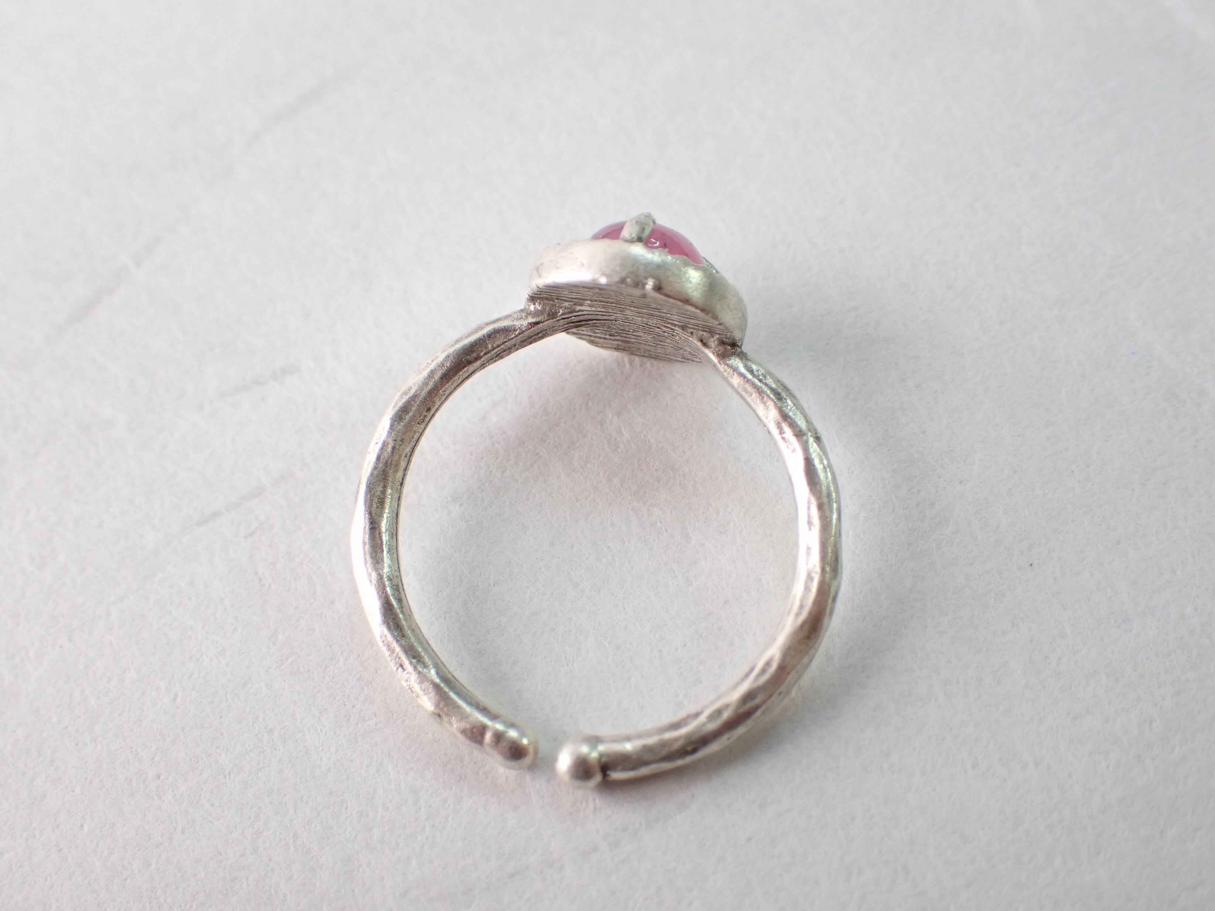 カボションカットリング（ルビー） 1.42ct [C13‐672] | differencee