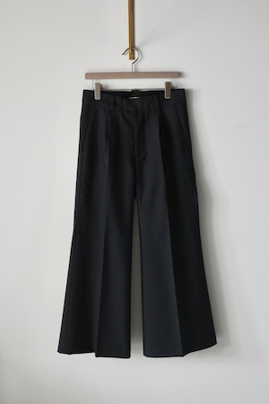 Paratrait【WOOL FLARE SLACKS -Gray-】