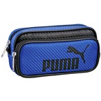 PUMAカラーカーボンWペンケースBL(8753976)