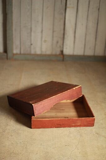 古く味のある木製収納箱 明治期 | denbee 古道具