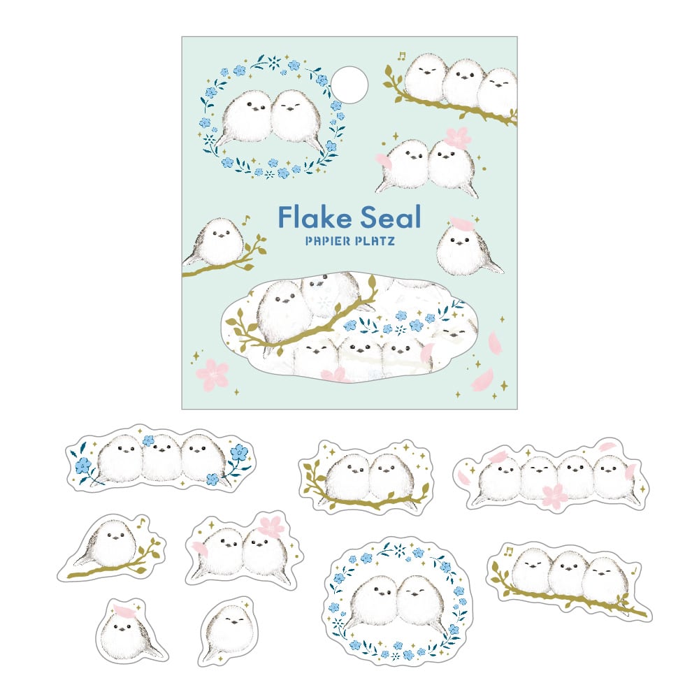 MILINA 金箔入りフレークシール | パピアプラッツBASE店