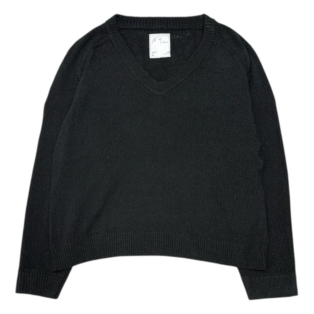 Ancellm 25AW UV Neck Pullover Knit | A WORD.ONLINE SHOP