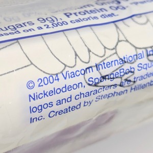 ☆ DEADSTOCK ( MINT IN BAG ) / VINTAGE2004 ☆【 SpongeBob SquarePants ( スポンジボブ ) 】PEZ / ペッツ / CANDY&DISPENSER 『 スポンジボブ おパンツver. 』 〚アメリカン雑貨 アメトイ〛