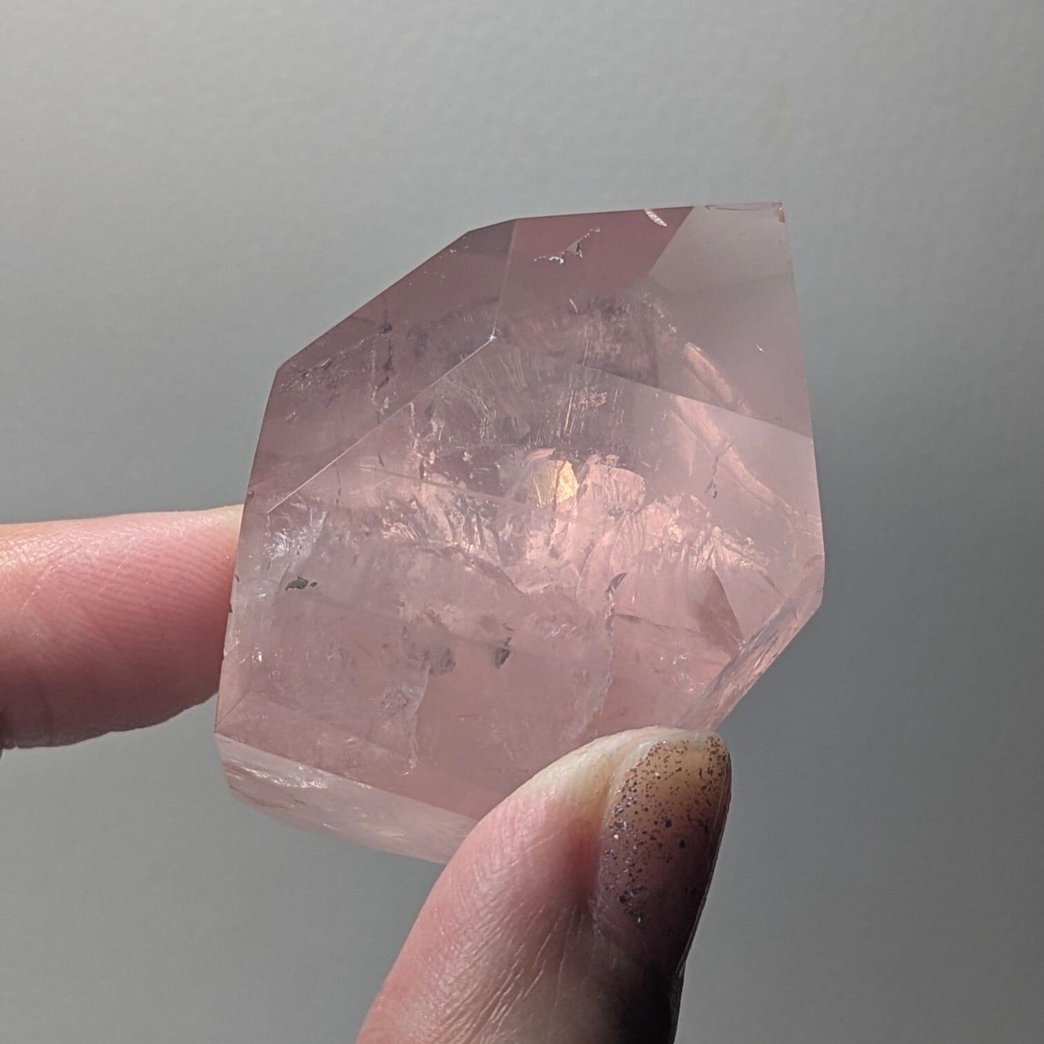 ピンククリアクォーツ 高品質タワー 約63mm | iris imrama stone
