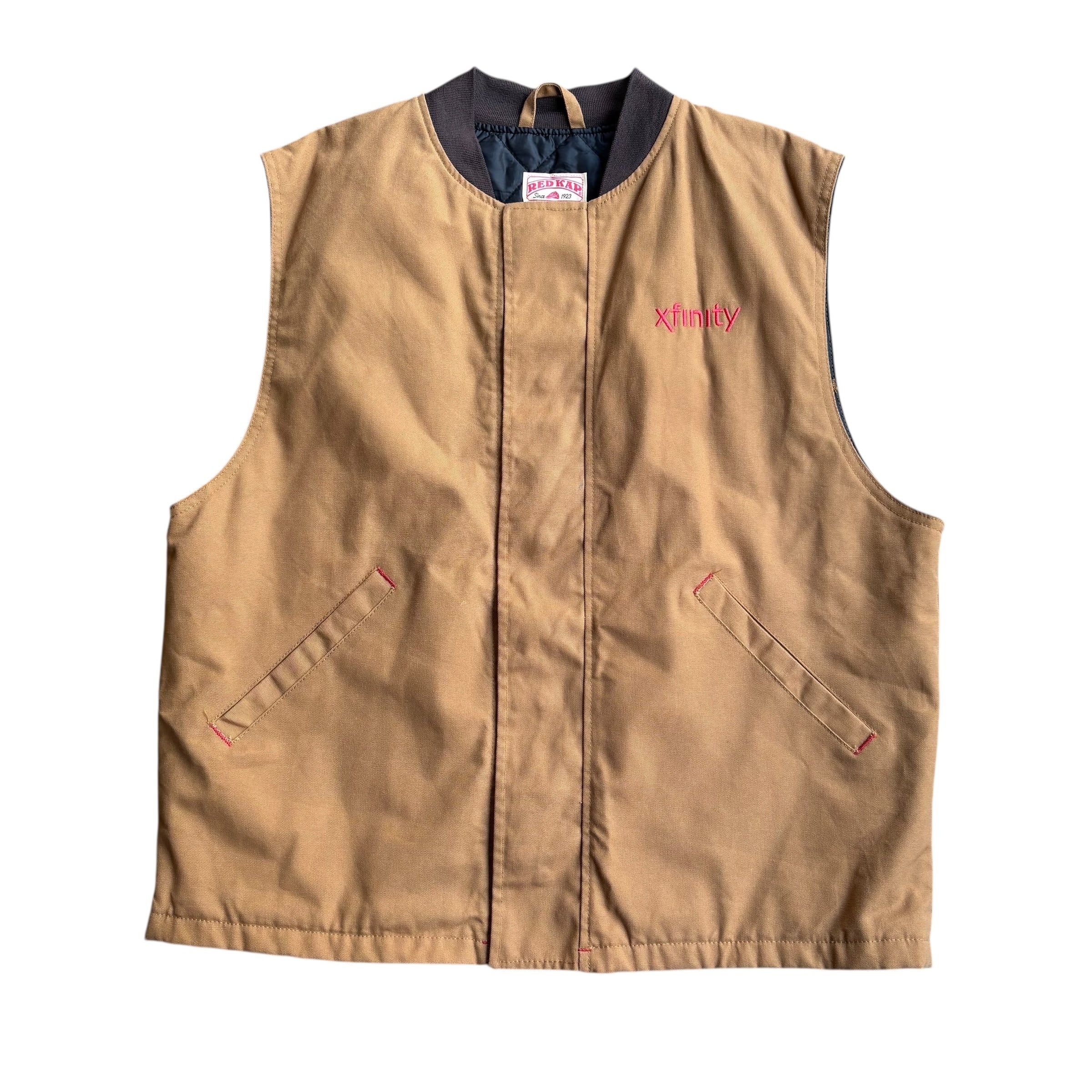 【古着】RED KAP Duck Vest "xfinity"