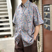 various basket pattern Thai silk shirt
