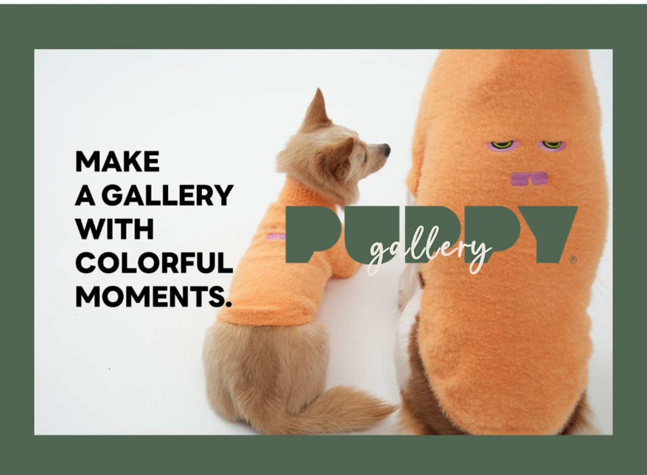 【PUPPYGALLERY公式】モンスターニット【スカイ】3XL