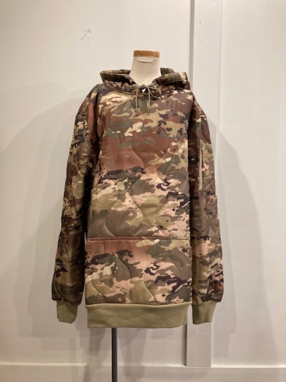brooklyn armed force inc / woobie hoodie quilting parka / ブルックリン アームド