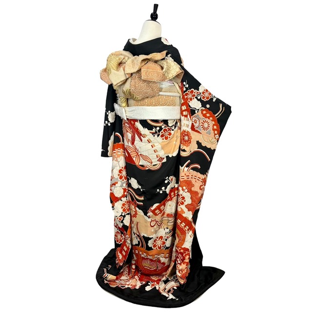 【アンティーク】花嫁振袖レンタル フルセット  FH-013