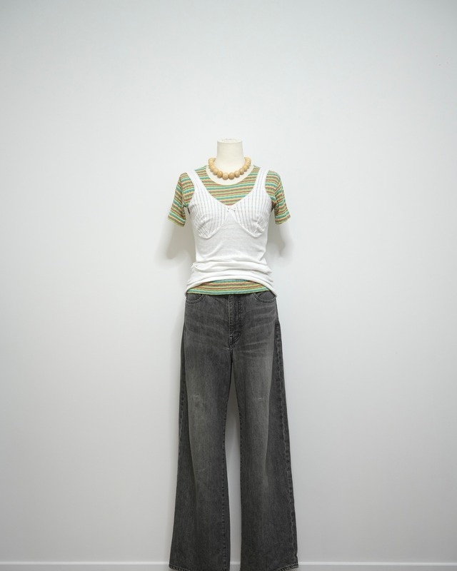 rib knit t-shirt