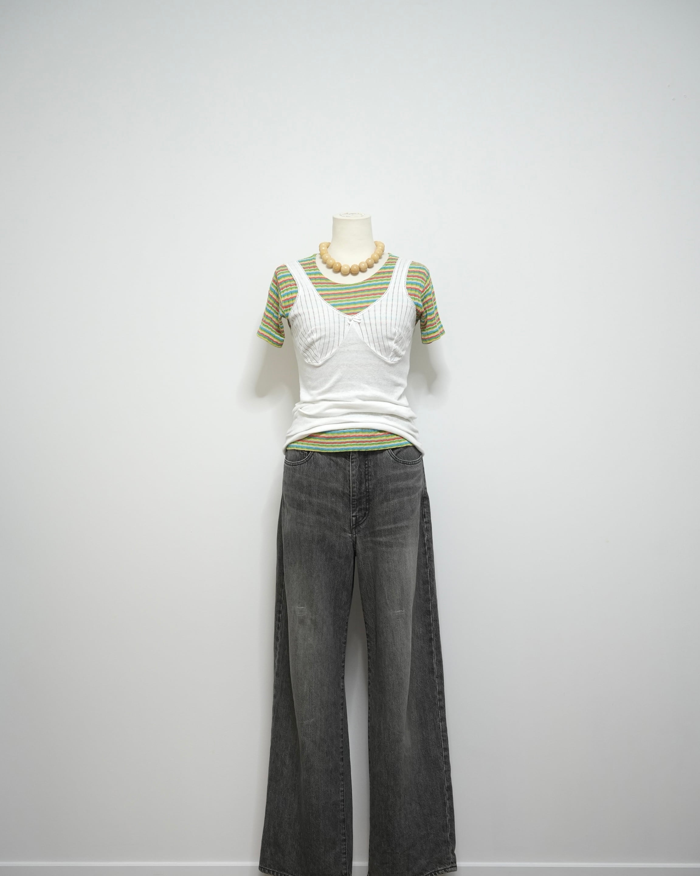 rib knit t-shirt