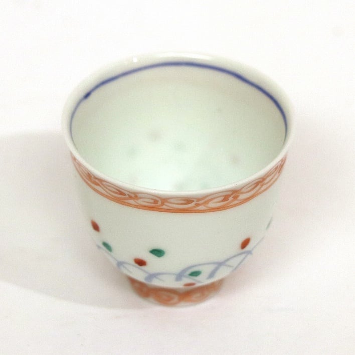 切込 砥部 瀬戸焼 白磁八角 猪口 ぐい呑み 切込 砥部 瀬戸焼 白磁八角 猪口 ぐい呑み