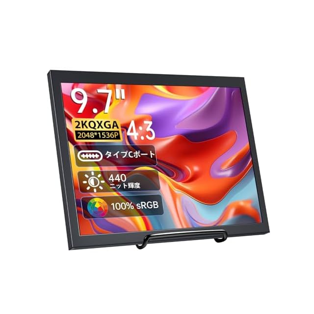 KOOLYFUL モバイルモニター 4k 16インチ モバイルディスプレイ