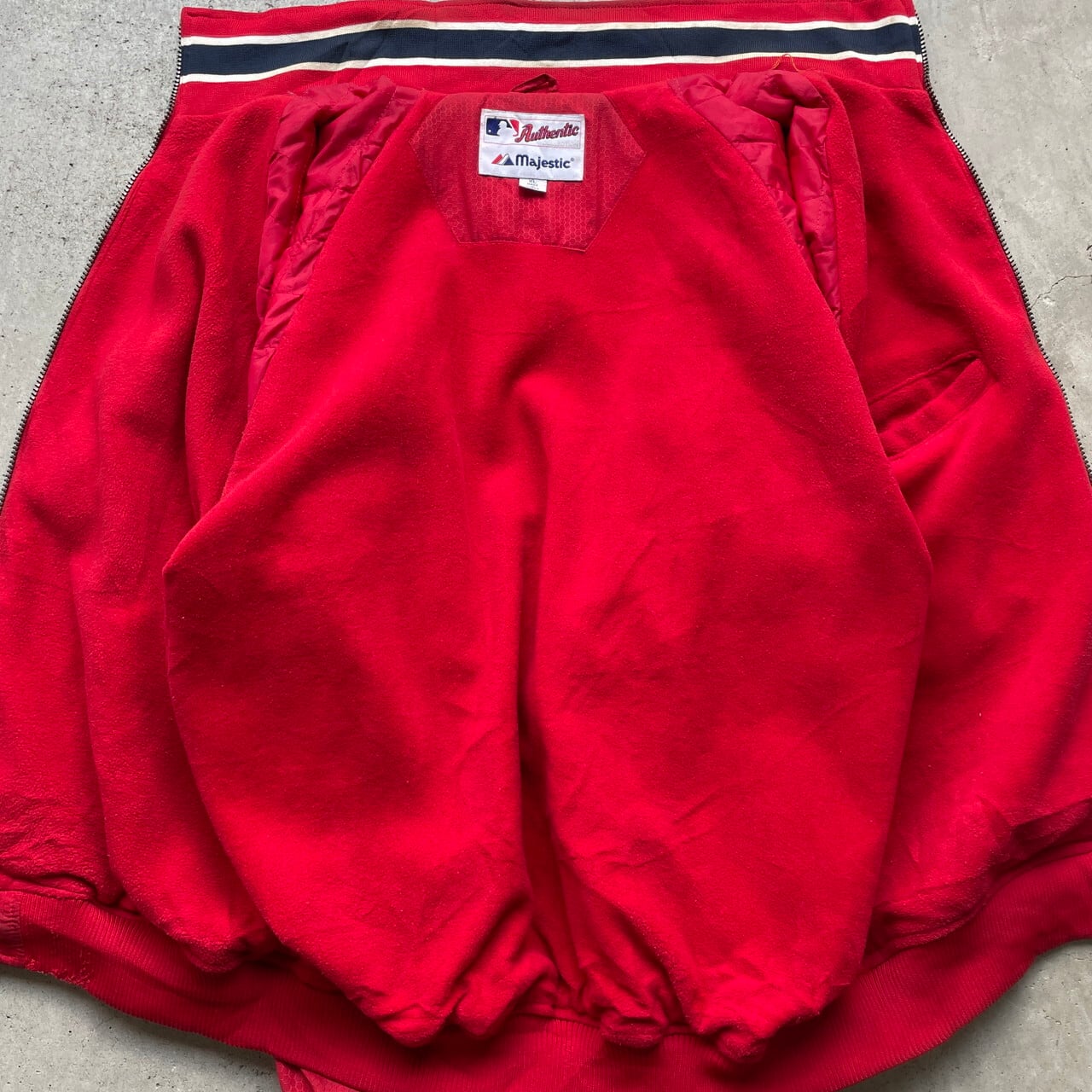 90年代 MLB ボストン・レッドソックス ナイロンジャケット メンズ2XL