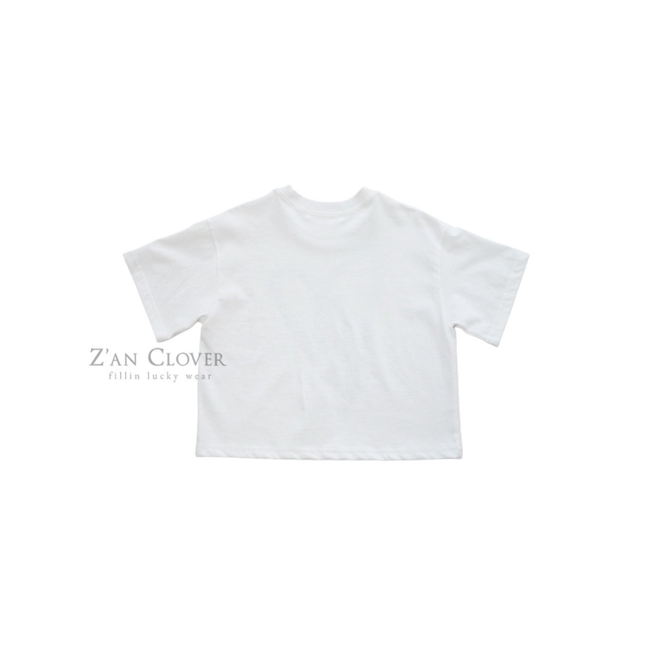 [Z’AN CLOVER] Cat Heart Tee +fee3 / [지안클로버] 고양이하트티