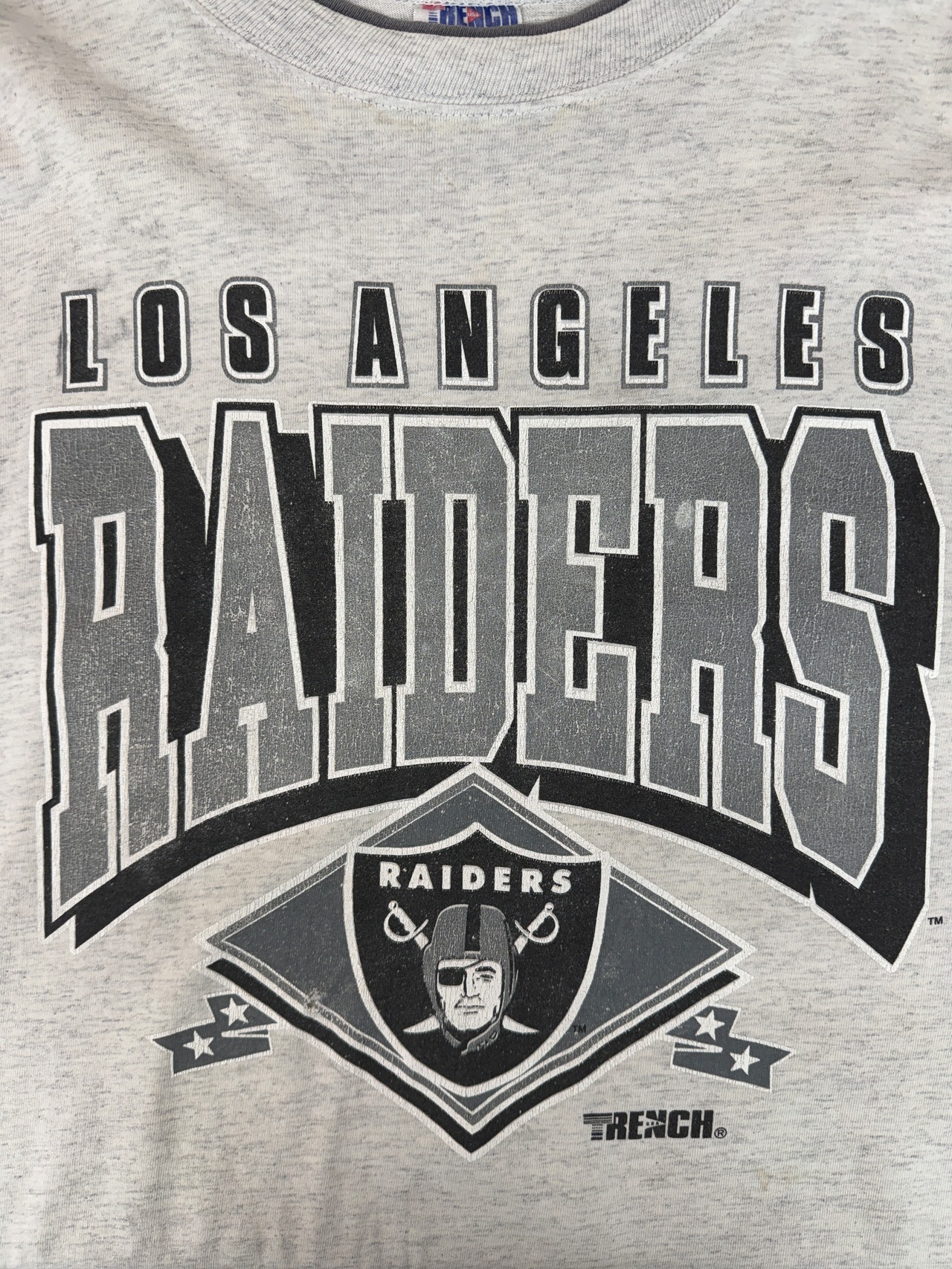 90s LOS ANGELES  RAIDERS / TRENCH made in usa・画像4