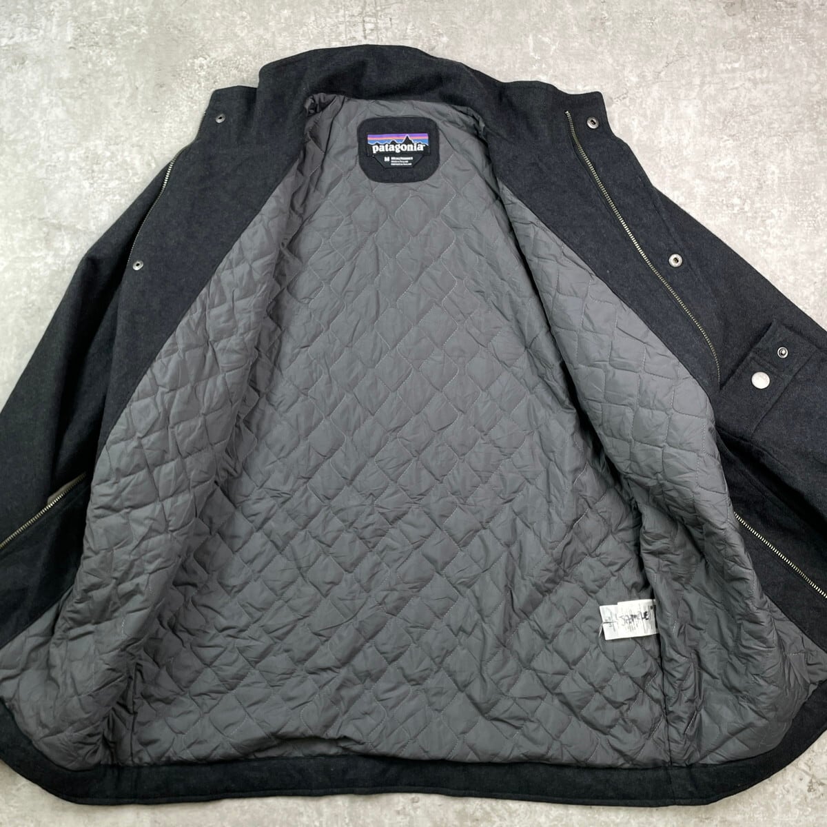 patagonia フェルテッドジャケット ウールジャケット グレー 12年製 12年製 patagonia パタゴニア フェルテッドジャケット メンズL相当