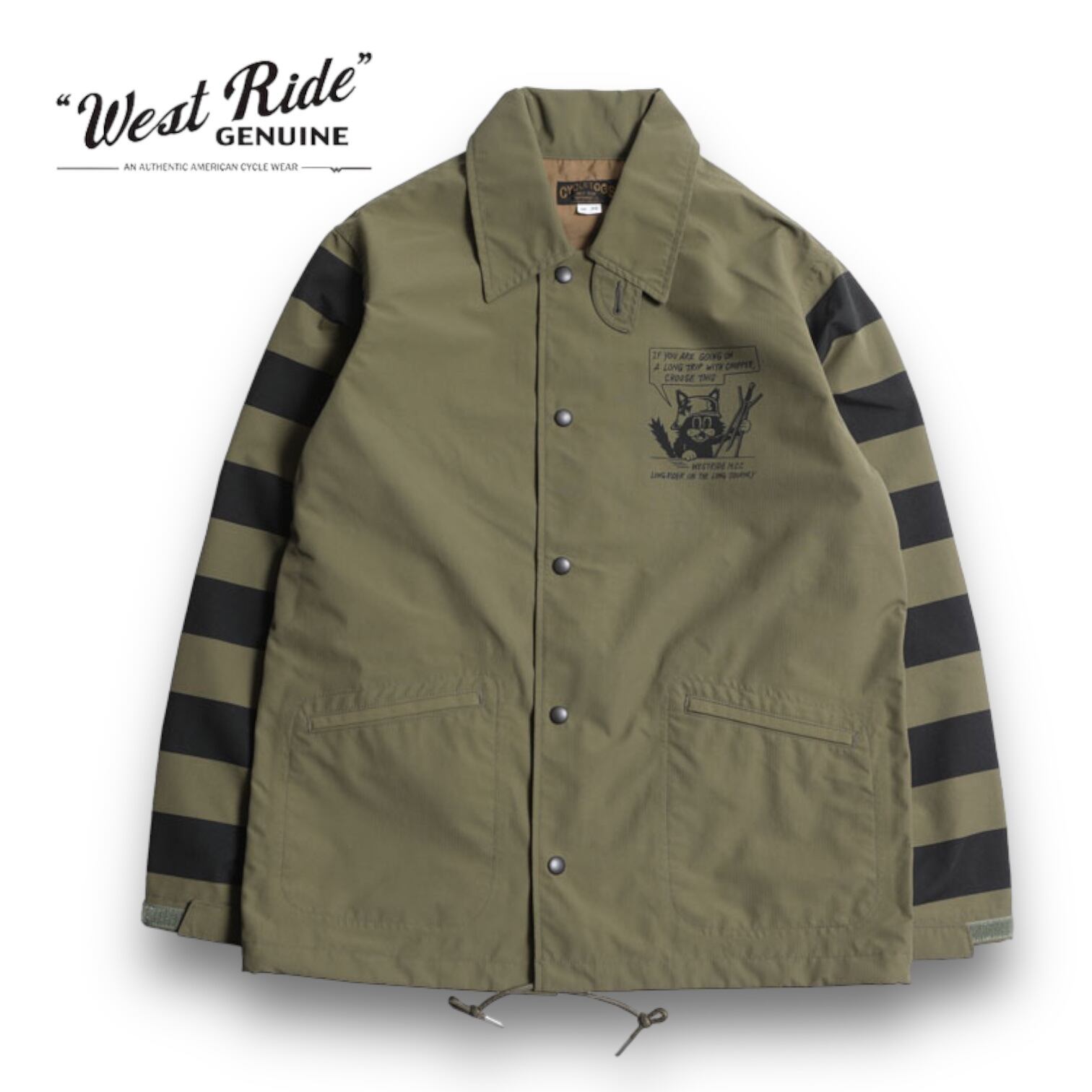 WESTRIDE【ウエストライド】GHOST SUPPLEX JACKET | BETTON CLOTHING 