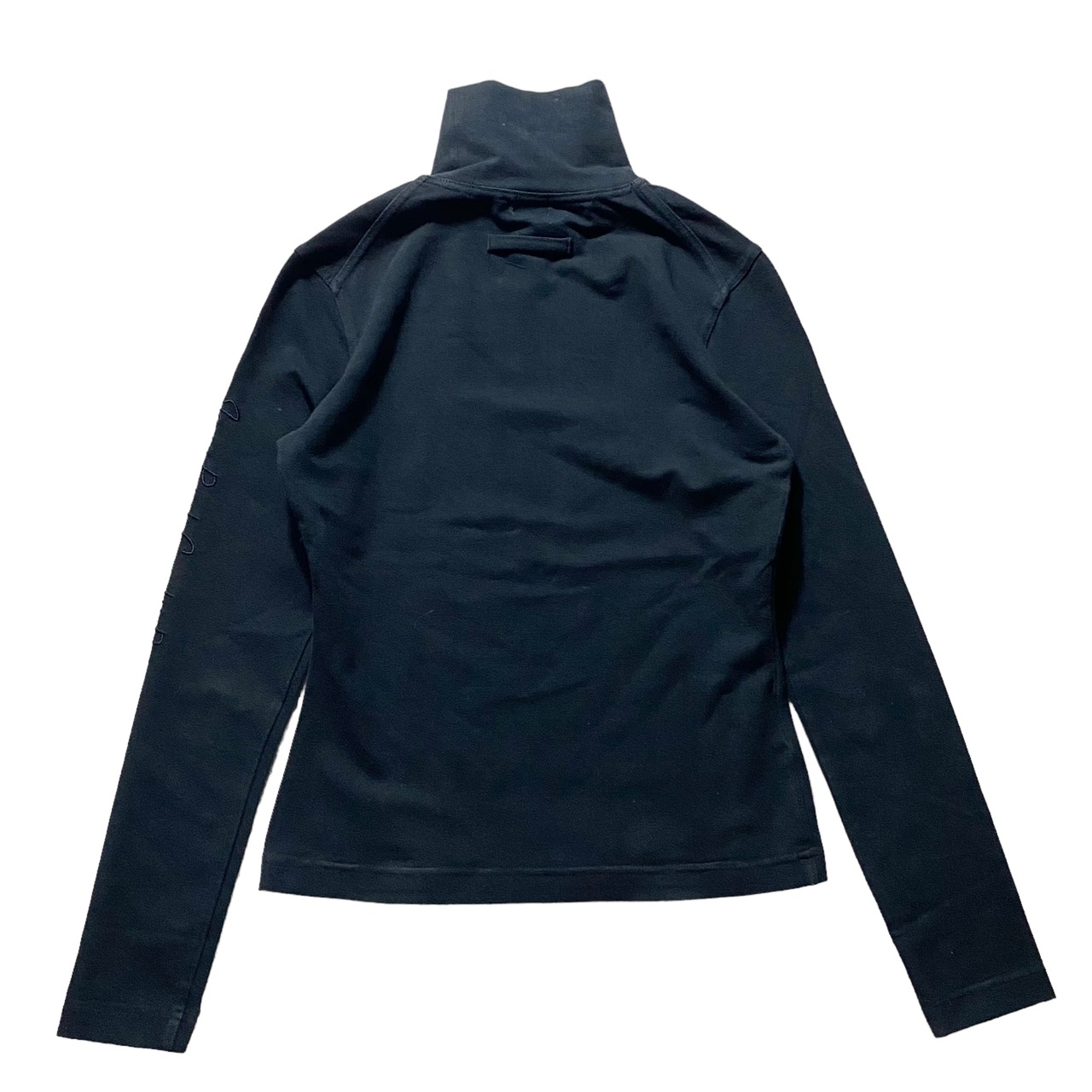 JEAN PAUL GAULTIER FEMME logo embroidery turtleneck tee