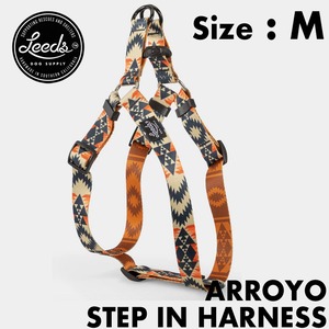 【送料無料】 Leeds Dog Supply リーズドッグサプライ ARROYO STEP IN HARNESS ドッグハーネス Mサイズ