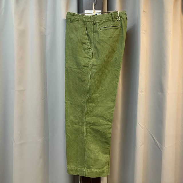 BEAMS＋ COTTON HBT MILITARY PANT《M》