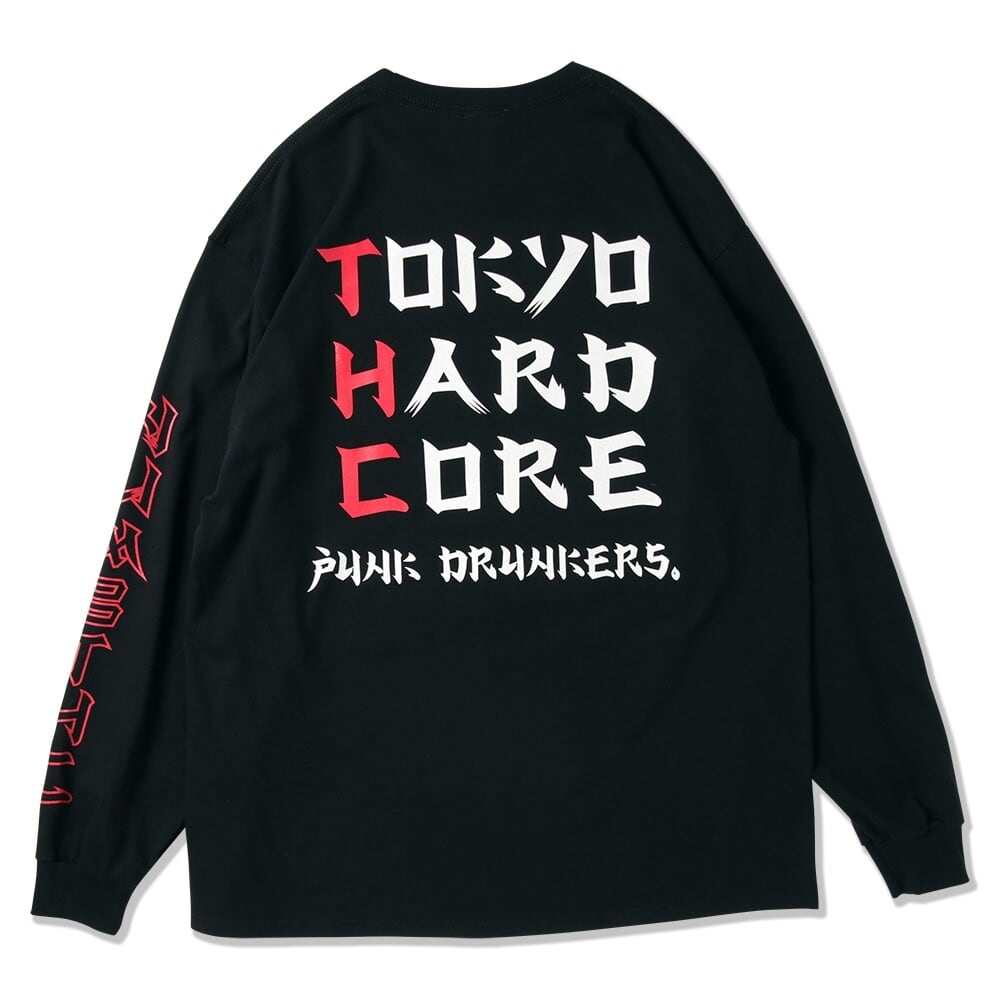 PUNK DRUNKERS】パンクドランカーズ ［PDSxNUMB］ハードコアロンTEE