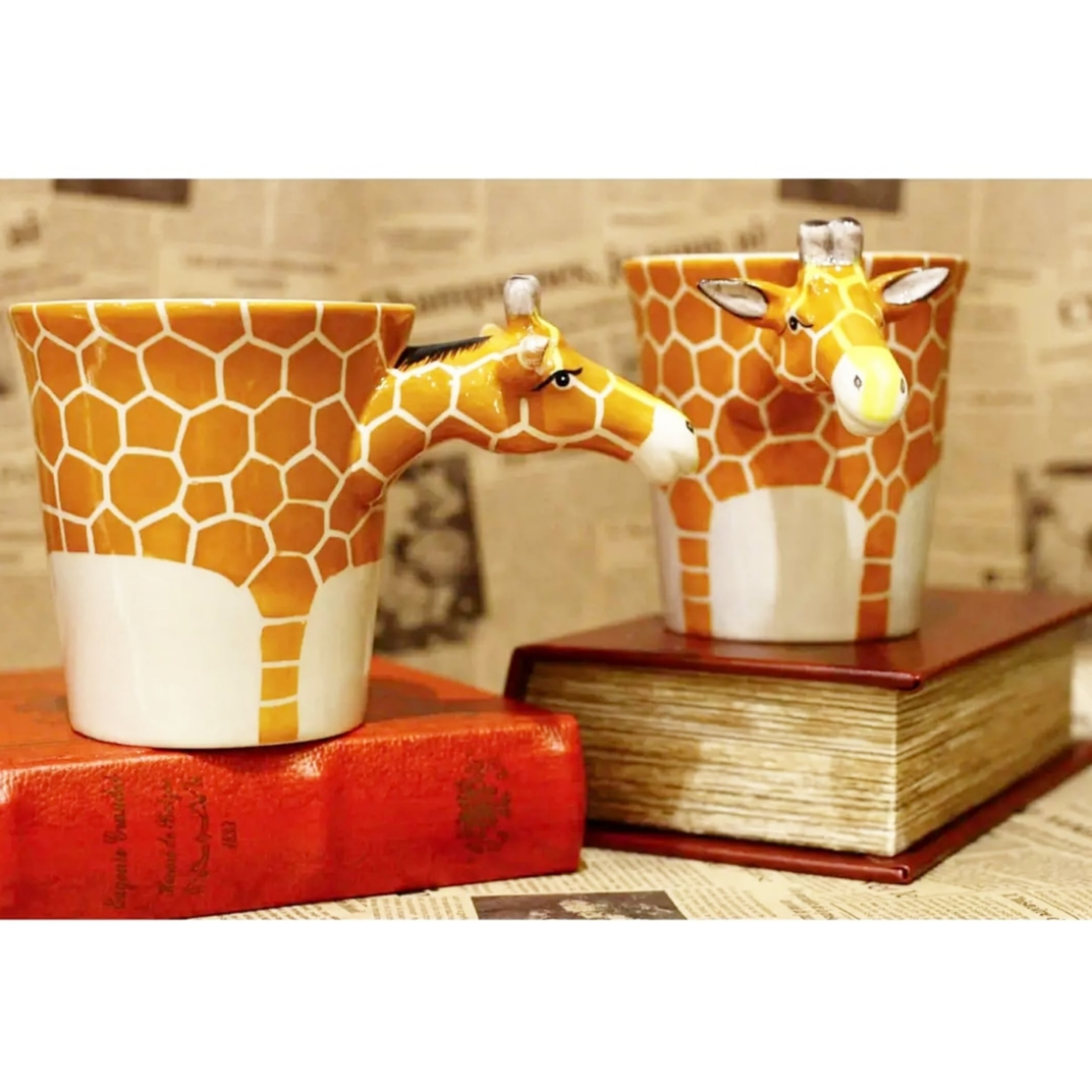 キリンのお顔マグカップ【キッチン雑貨/Brounie1】 | キッチン雑貨