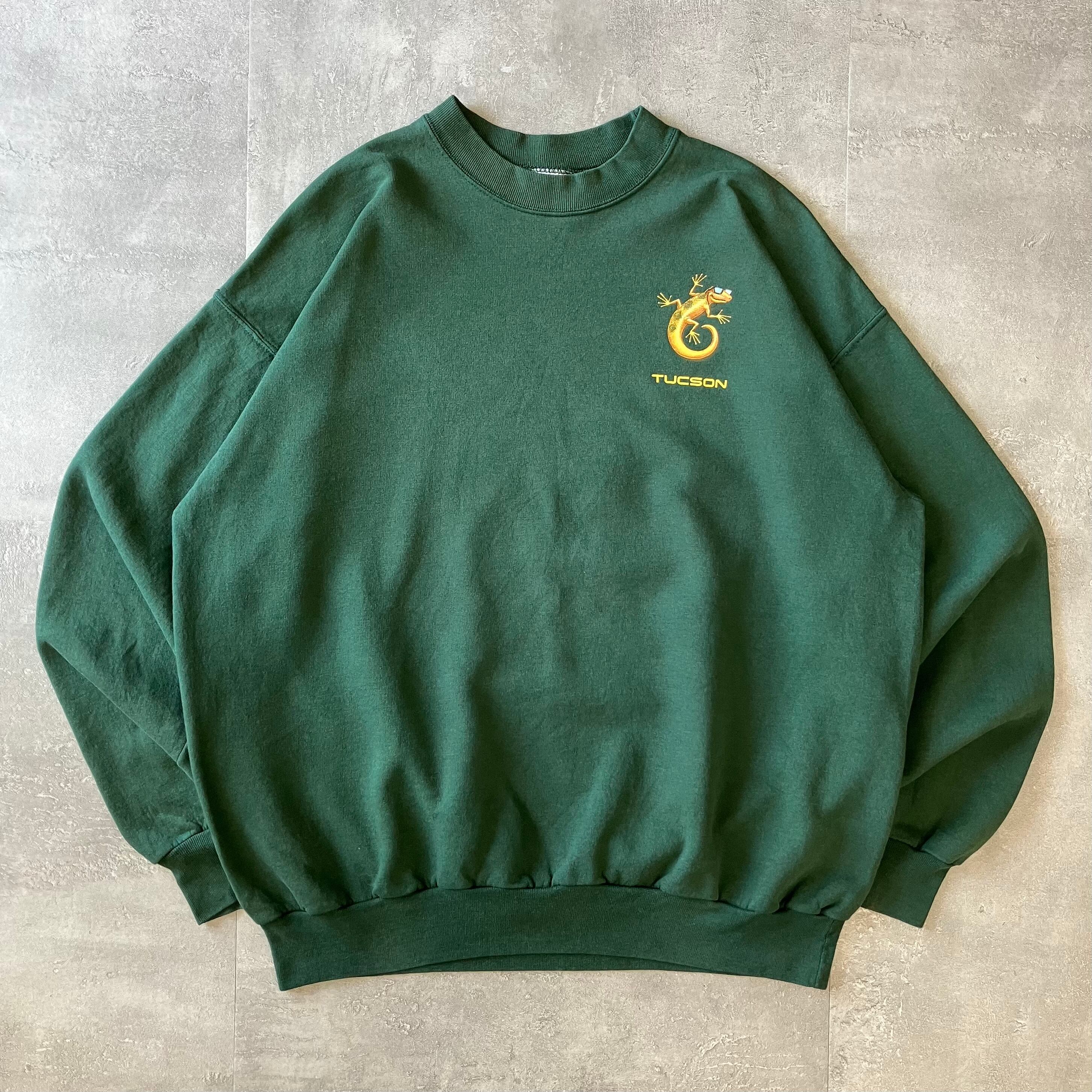 Hanes 00s プリントスウェット 両面プリント XL No.1842