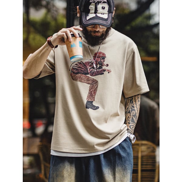 Front print design Tee P701