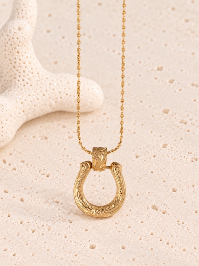 316L hawaiian horseshoe glasses holder briller necklace  #n72