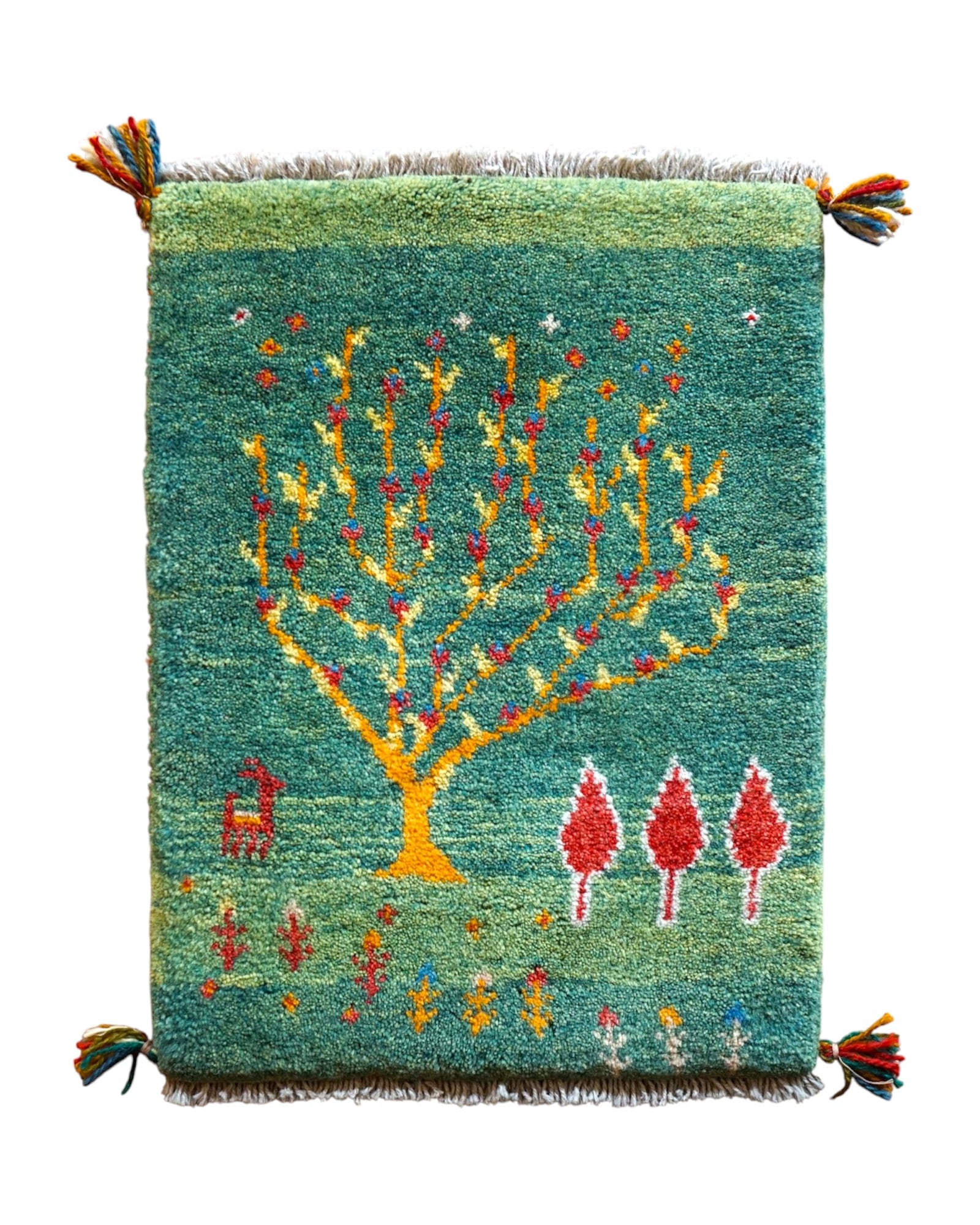 パキスタン手織り絨毯 153×95cm｜草木染ウール | Decorworks