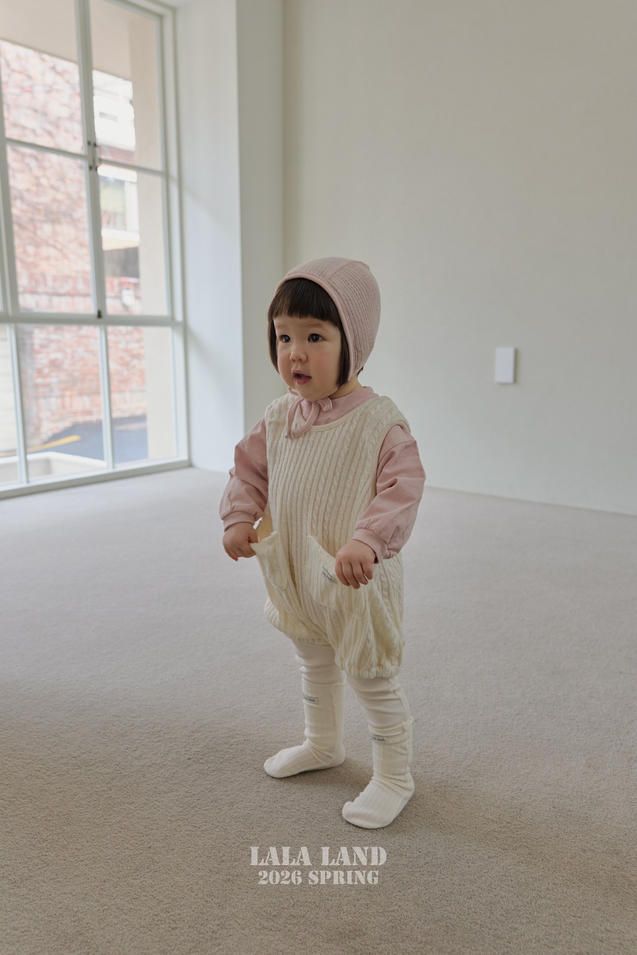 LALALAND 26/SS (Baby)Spring ribbed leggings