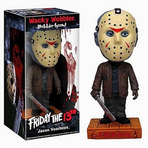 ✨️頭ビヨヨヨ〜ン✨️【 Friday the 13th 13日の金曜日 】『 ジェイソン・ボーヒーズ 』ジェイソン / ボビングヘッド / FUNKO ファンコ / WACKY WOBBLER（ワッキーワブラー）〚アメリカン雑貨 アメトイ〛