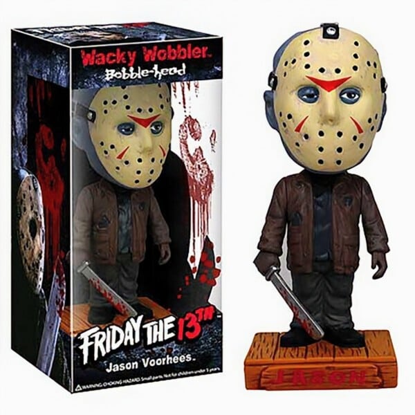 ✨️頭ビヨヨヨ〜ン✨️【 Friday the 13th 13日の金曜日 】『 ジェイソン・ボーヒーズ 』ジェイソン / ボビングヘッド / FUNKO ファンコ / WACKY WOBBLER（ワッキーワブラー）〚アメリカン雑貨 アメトイ〛