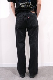 Levis 501 black denim pants