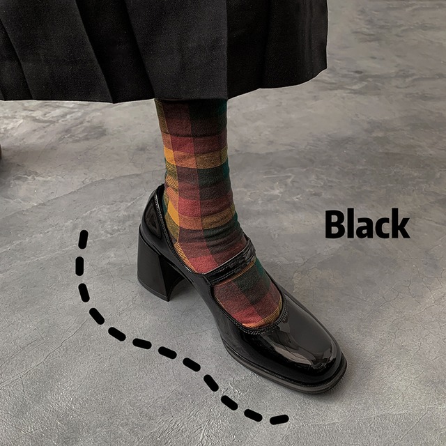 スタイルレザーサマーハイヒールスタンダード 靴 シューズ レトロ 夏物 スクウェア フェイクシューズ38169066573