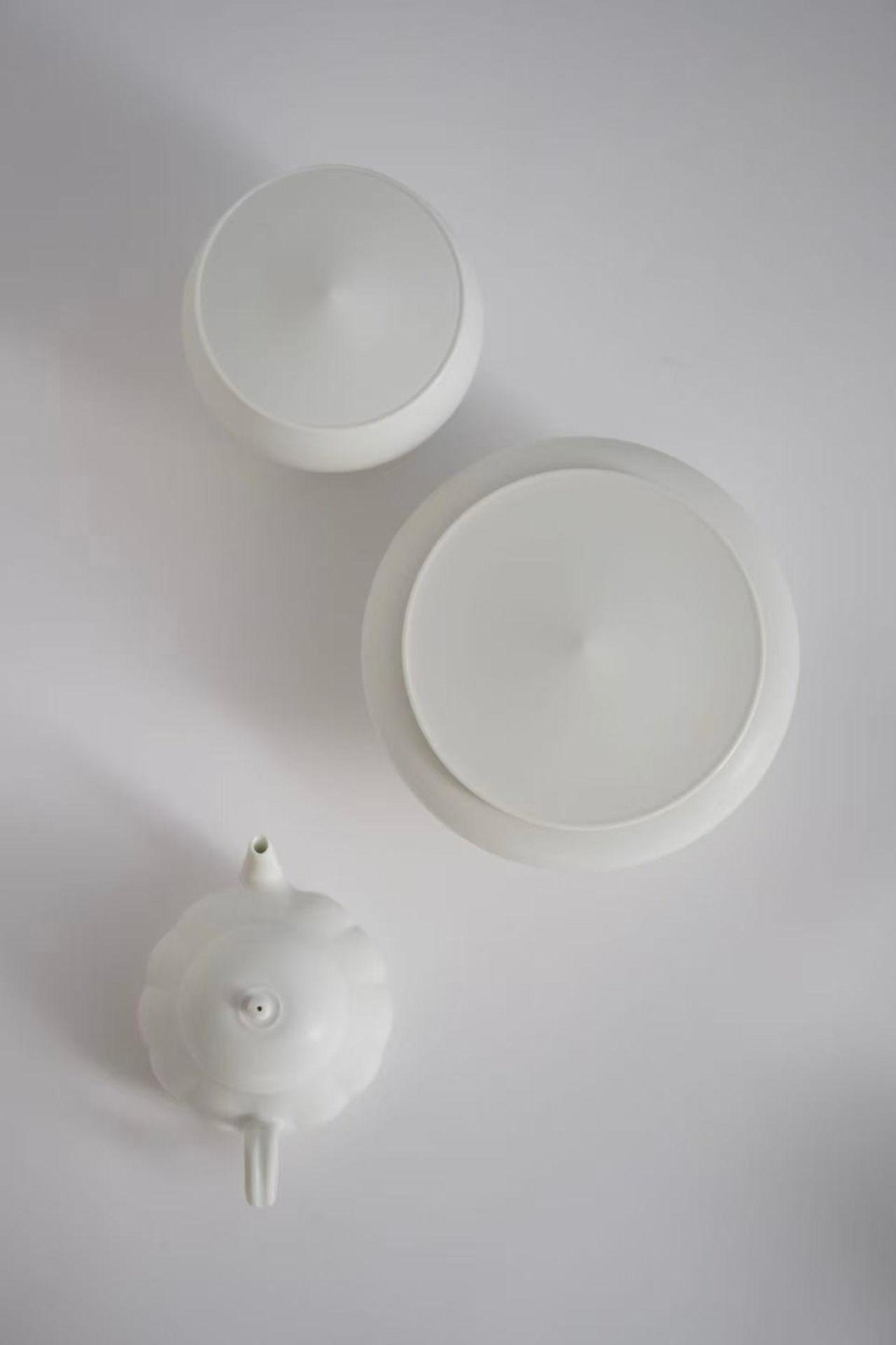 村田匠也 Takuya Murata - 白磁茶入 Tea Caddy