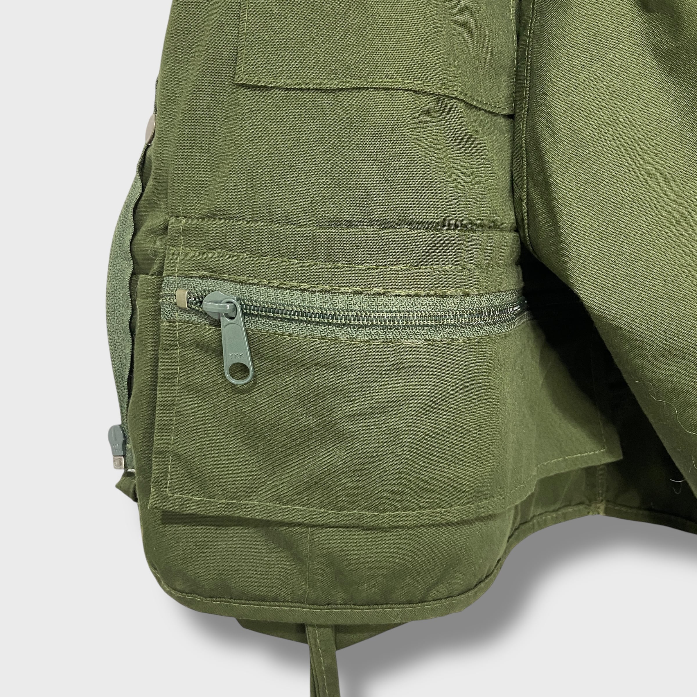 90s Columbia コロンビア PFG フィッシングベスト 短丈 緑 M | 古着屋 Uan