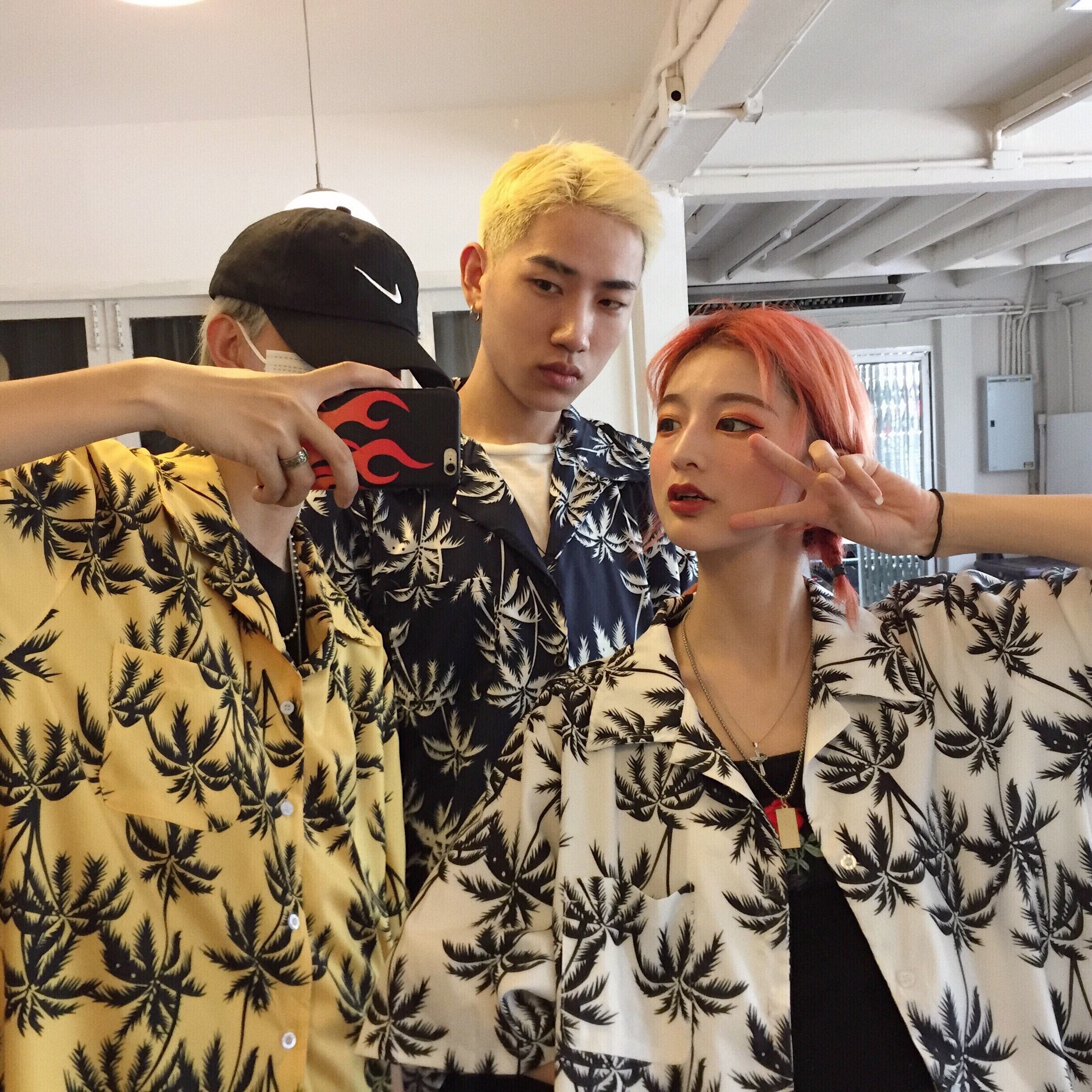 サマールーズシャツ スタイルプリントレディースカジュアルトップス 夏物 ケッペル37763394630