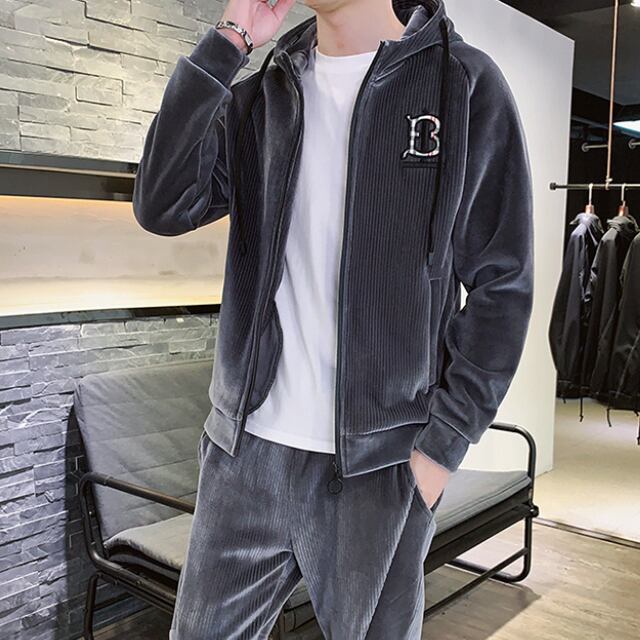 V12 メンズ　ベロア　セットアップ　L V12 メンズ ベロア セットアップ L メンズジャージ専門店 高級ベロア