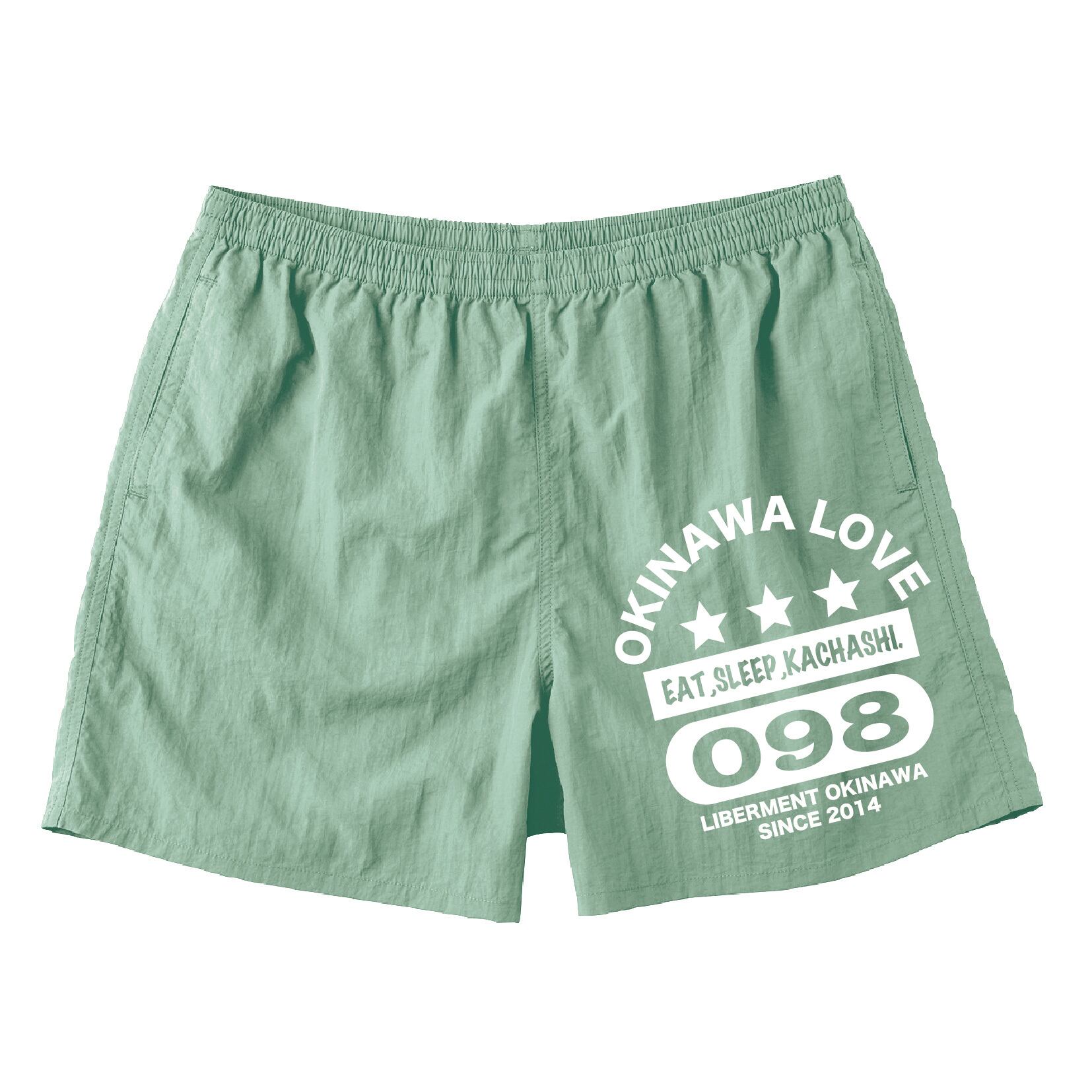 8.新品120%リノ　エメラルドグリーンの麻パンツ 44サイズ 8.新品120%リノ エメラルドグリーンの麻パンツ 44サイズ