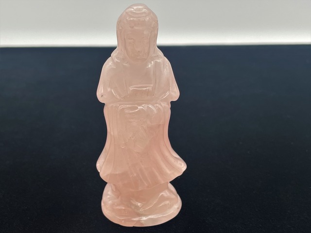 観音様（ローズクォーツ）
