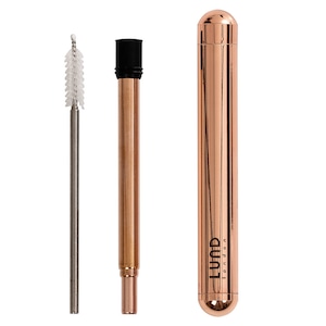 Lund Luxe Straws - Rose Gold