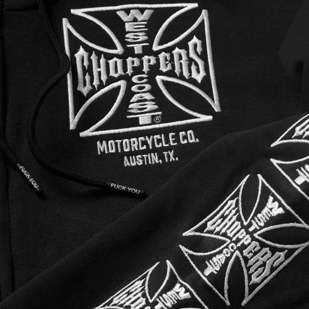 ドミネーター ジップ フ―ディー ジャケット:West Coast Choppers ウエスト コースト チョッパーズ