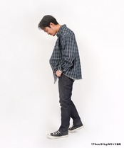 【#Re:room】RIGID SLIM STRAIGHT DENIM［REP251］